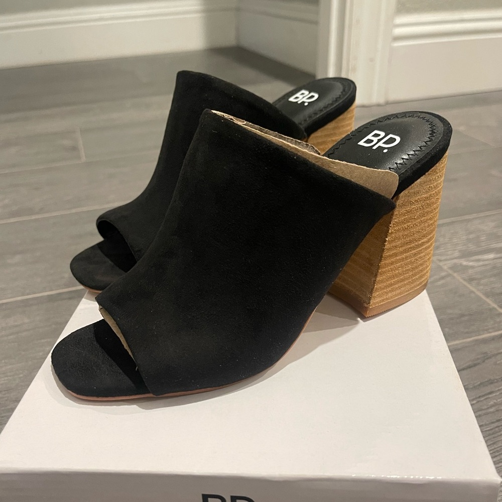 BP. Open Toe Mule Brand New